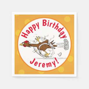 Grappig dat ik een coole cartoon zie. servet