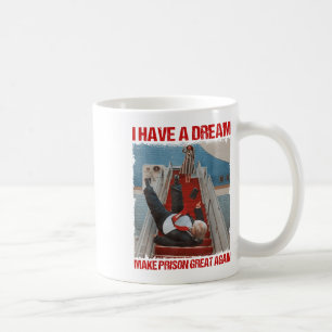 Grappig dat ik een droom heb om de gevangenis weer koffiemok