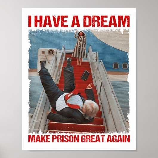 Grappig dat ik een droom heb om de gevangenis weer poster (Voorkant)