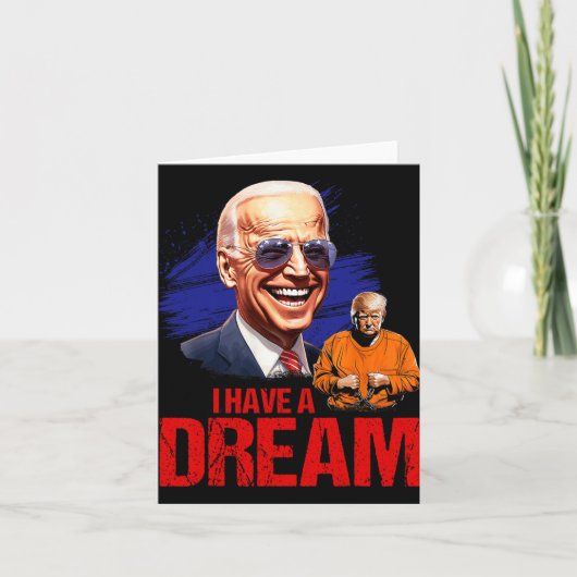 Grappig dat ik een droom heb om hem op te sluiten kaart (Voorkant)