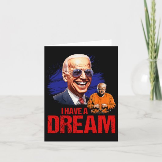 Grappig dat ik een droom heb om hem op te sluiten kaart (Voorkant)