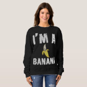 Grappig dat ik een enge banaan ben trui (Voorkant volledig)