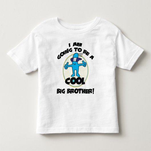 Grappig dat ik een grote broer word kinder shirts (Voorkant)