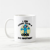 Grappig dat ik een grote broer word koffiemok (Links)