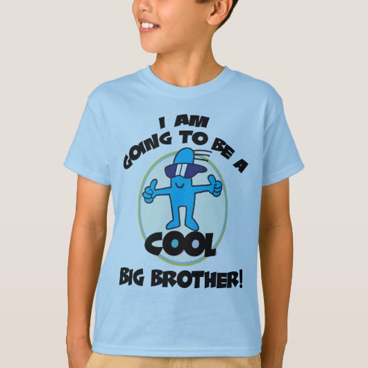 Grappig dat ik een grote broer word t-shirt (Voorkant)