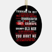 grappig dat ik een kleindochter ben van een keramisch ornament (Rechts)