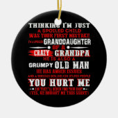 grappig dat ik een kleindochter ben van een keramisch ornament (Voorkant)