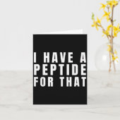 Grappig dat ik een peptide heb voor dat biohacker kaart (Gele Bloem)
