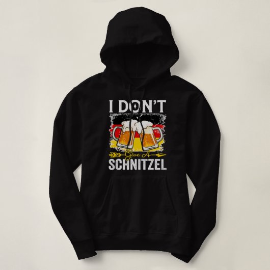 Grappig dat ik een Schnitzel Duitsland vlag pas ok Hoodie (Design voorkant)