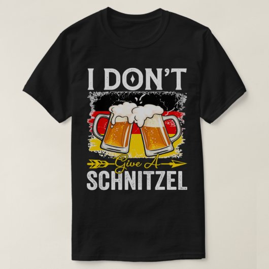 Grappig dat ik een Schnitzel Duitsland vlag pas ok T-shirt (Design voorkant)