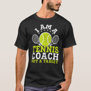 Grappig dat ik een Tennis-coach ben, geen doelgok T-shirt