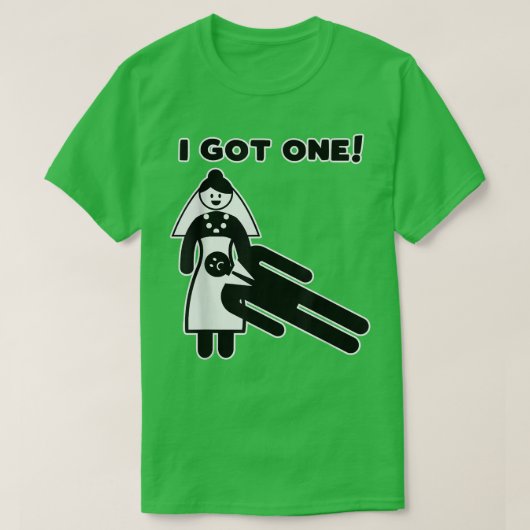 Grappig dat ik één weddenschap Design kreeg voor B T-shirt (Design voorkant)