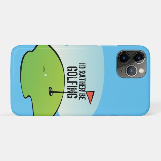 Grappig dat ik eerder Golfgulzige groene Golfer zo Case-Mate iPhone Case (Achterkant (horizontaal))
