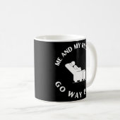 Grappig dat ik en mijn recliner helemaal terug Jok Koffiemok (Voorkant rechts)