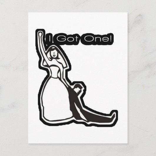 Grappig dat ik er een heb briefkaart (Voorkant)