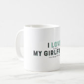 Grappig dat ik er van hou als ik Vriendin Koffiemok (Voorkant links)