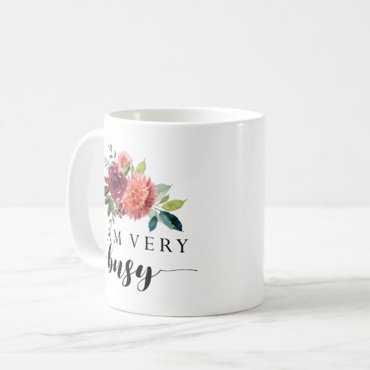 Grappig dat ik erg druk ben met Mok (Voorkant links)