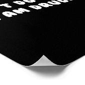 Grappig dat ik geen drugs maak... ik ben een drugs poster (Hoek)