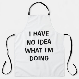 Grappig dat ik geen idee heb wat ik met Apron doe. Schort