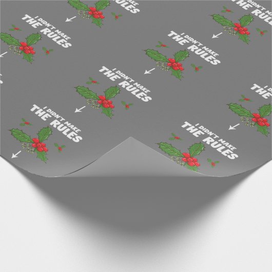 Grappig dat ik geen kerstvolwassene heb gemaakt cadeaupapier (Hoek)