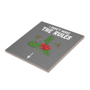 Grappig dat ik geen kerstvolwassene heb gemaakt tegeltje