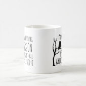 Grappig dat ik geen ochtendmens ben koffiemok (Center)