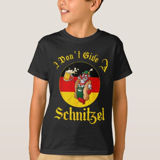 Grappig dat ik geen Schnitzel Wurst worst Mannen g T-shirt (Voorkant)