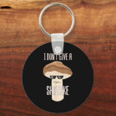 Grappig dat ik geen Shiitake paddenstoel koele tin Sleutelhanger (Voorkant)