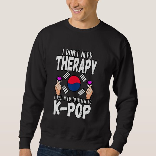 Grappig dat ik geen therapie nodig heb... dat ik g trui (Voorkant)