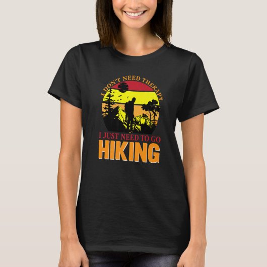 Grappig dat ik geen therapie nodig heb. t-shirt (Voorkant)