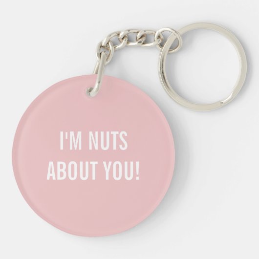 Grappig dat ik gek ben op jou sleutelhanger (Achterkant)