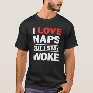 Grappig dat ik gek ben op kranen, maar ik woon Man T-shirt