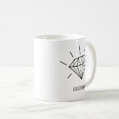 Grappig dat ik genoeg juwelen heb, zei niemand ooi koffiemok (Voorkant rechts)