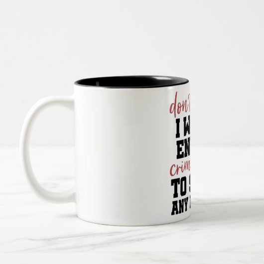 Grappig dat ik genoeg Shows kijk Tweekleurige Koffiemok (Links)