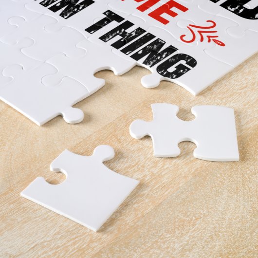 Grappig dat ik gepensioneerde design ben legpuzzel (Zijkant)