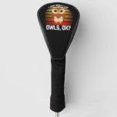 Grappig dat ik gewoon echt van uilen hou OK Golfheadcover (Voorkant)