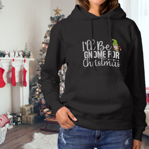 Grappig dat ik Gnome ben voor Kerstmis Wit Hoodie