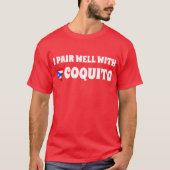 Grappig dat ik goed combineer met de vlag van Coqu T-shirt (Voorkant)