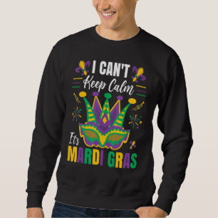 Grappig dat ik haar Mardi Gras Masker Carniva kan Trui