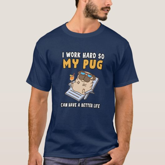 Grappig dat ik hard werk zodat mijn kind een beter t-shirt (Voorkant)