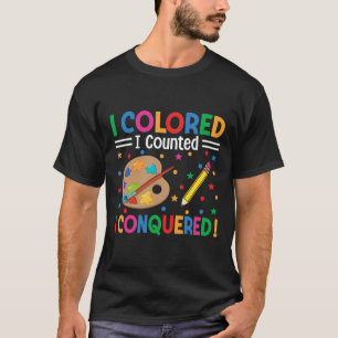 Grappig dat ik heb ingekleurd, ik heb geteld dat i t-shirt