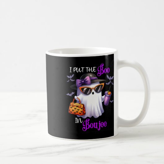 Grappig dat ik het boek in Boujee Ghost Pumpkin Sp Koffiemok (Rechts)