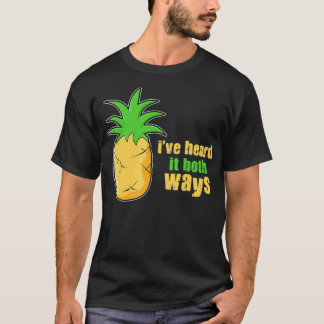 Grappig dat ik het hoor, zowel poys als ananas t-shirt