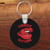 Grappig dat ik het likte, dus het is van mij _ Sch Sleutelhanger (Voorkant)