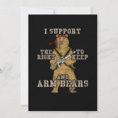 Grappig dat ik het recht op Beren steun Kaart (Voorkant)