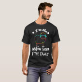 Grappig dat ik het regenboogschaap van de familie  t-shirt (Voorkant volledig)