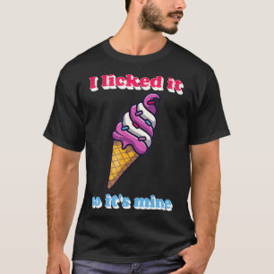 Grappig dat ik het verhuurde tot zijn mijn-ijs-cre t-shirt