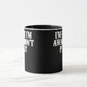 grappig dat ik hier ben, ben wakker en trek het n mok (Midden)