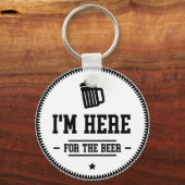 Grappig dat ik hier ben voor de Beer Sleutelhanger (Voorkant)