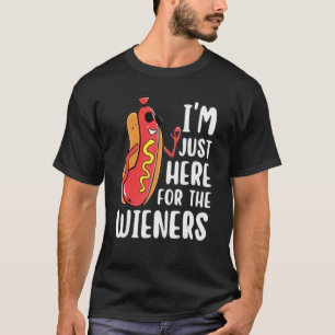 Grappig dat ik hier ben voor de Wieners 4 juli T-shirt